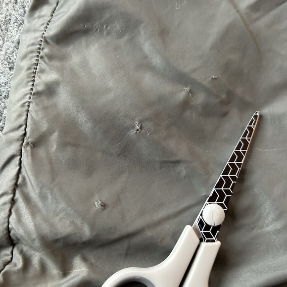 Patagonia Pants Mens Extra Large Fleece Lined Full Zip Grey VTG USA Made 38 X32 - Picture 14 of 14